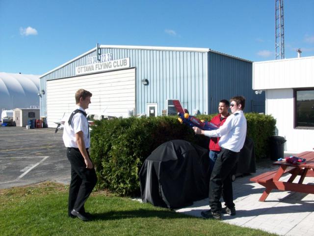 Fellow students and members are only too happy to assist in the traditional soaker!!